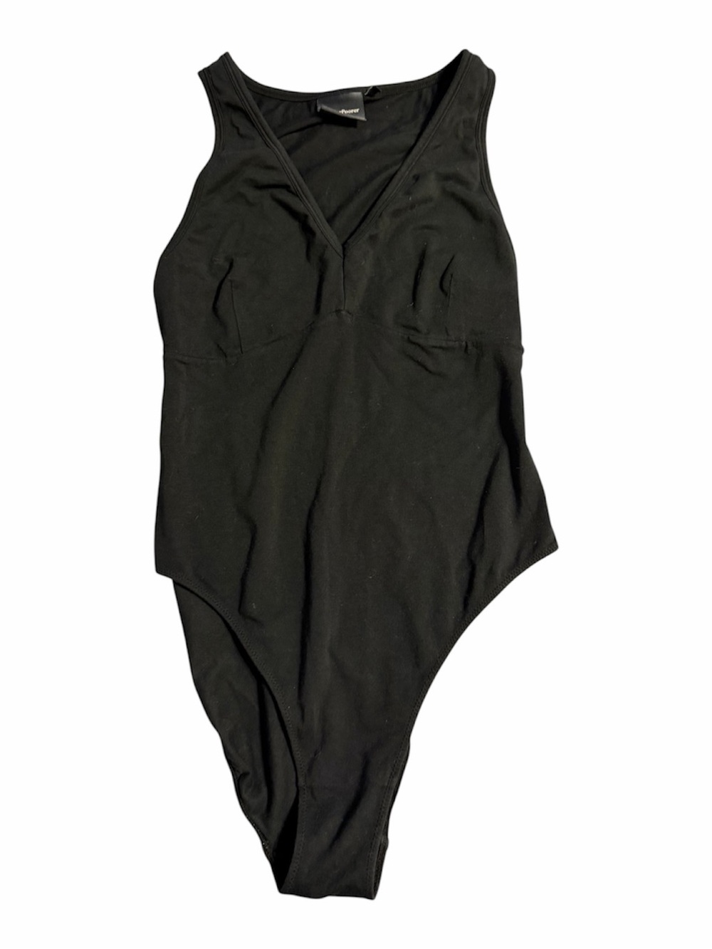 Richer Poorer Black bodysuit